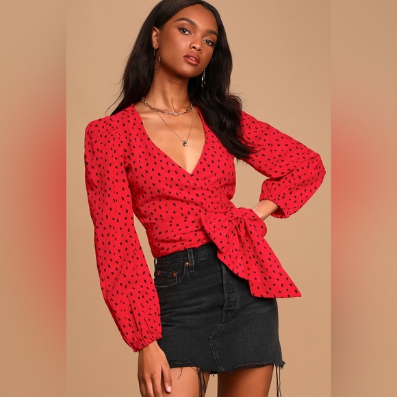 NWOT Billabong x Sincerely Jules Wrapped in Love Sleeve Wrap Crop Top - Picture 4 of 7